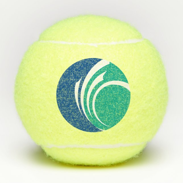 Patriotic Tennis Ball with Flag of Ottawa, Canada (Vorderseite)