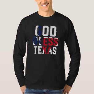 Patriotic Texan Gott segess Texas Flag Proud Texas T-Shirt