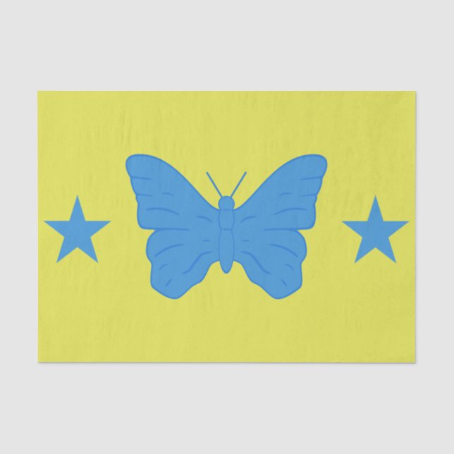 Patriotic tissue paper with flag of Bady Bassit Seidenpapier (Vorderseite)