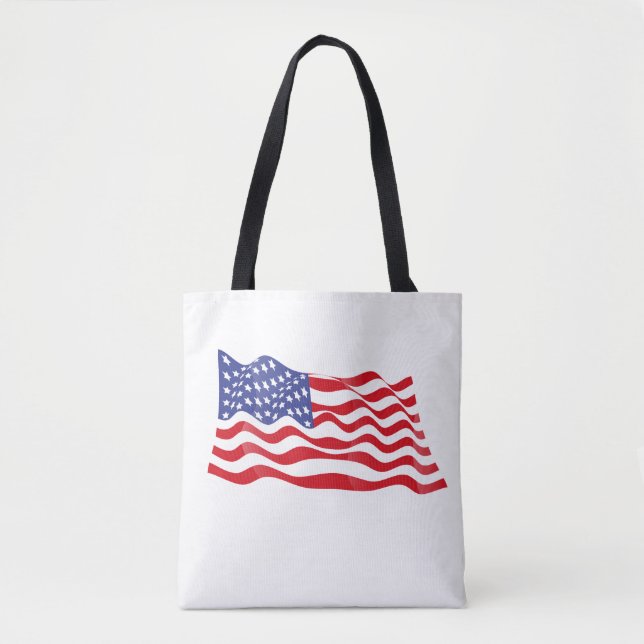 Patriotic Tote Bag Tasche (Vorderseite)