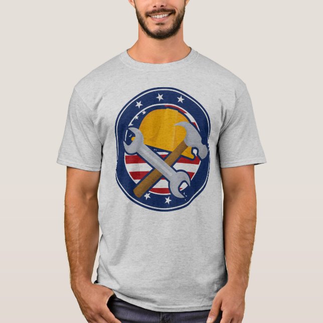 Patriotic Tradesman T-Shirt (Vorderseite)