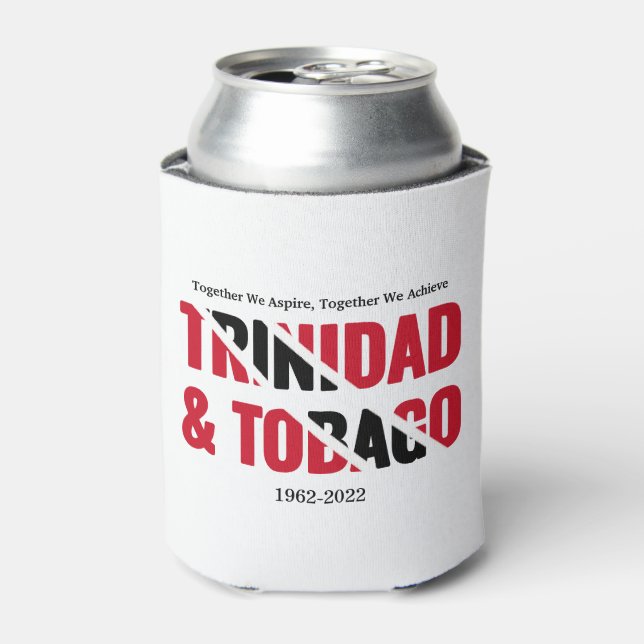 Patriotic TRINIDAD 60 Jahre Dosenkühler (Kanne Vorderseite)