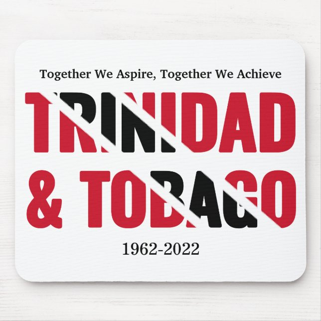 Patriotic TRINIDAD 60 Jahre Mousepad (Vorne)