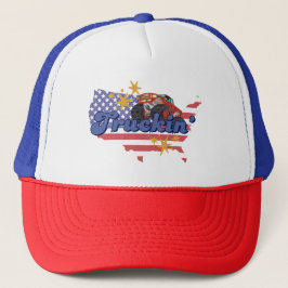 Patriotic Truckin' Truckerkappe