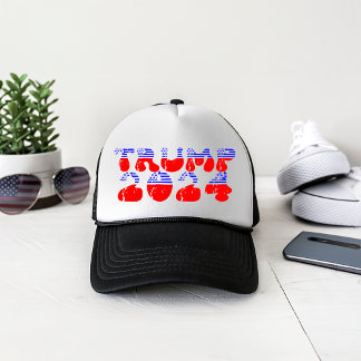 Patriotic Trump 2024 Retro Vintag Truckerkappe