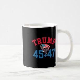 Patriotic Trump 45 und 47 Sieger gewinnt Patri Kaffeetasse