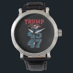 Patriotic Trump gewinnt 45 und 47 Sieger Trump Armbanduhr<br><div class="desc">Patriotic Trump gewinnt 45 und 47 Sieger Trump gewinnt</div>