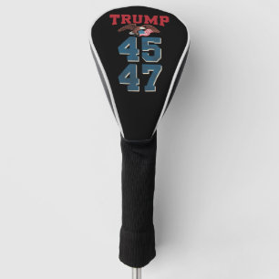 Patriotic Trump gewinnt 45 und 47 Sieger Trump Golf Headcover