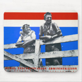 Patriotic Unedited Vintage Photos Old Aesthetic Pi Mousepad