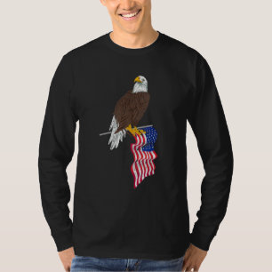 Patriotic US Flag Freedom United Staaten American T-Shirt