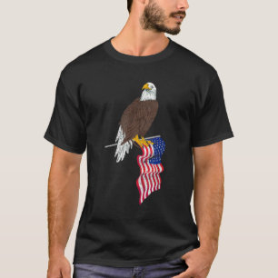 Patriotic US Flag Freedom United Staaten American T-Shirt