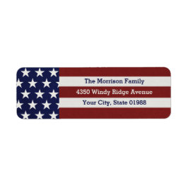 Patriotic USA American Flag Stars & Stripes