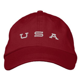 Patriotic USA Bestickte Baseballkappe