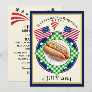 Patriotic USA Einladung