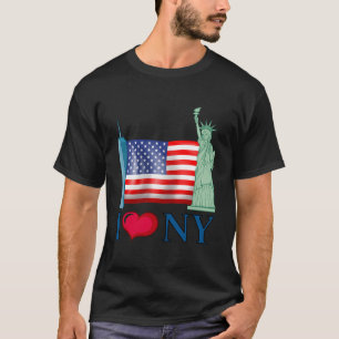 Patriotic USA Flag: Bold & Stylish American Pride! T-Shirt