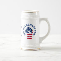 Patriotic USA Flag CELEBRATE BEST VATER EVER