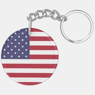 Patriotic USA Flag Schlüsselanhänger - American Pr
