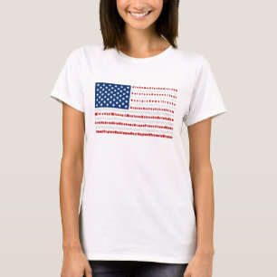 Patriotic USA Flag T - Shirt