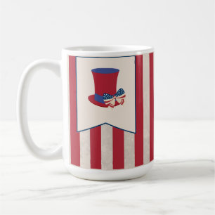 Patriotic USA Flag Tasse   American Pride Coffee C