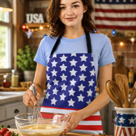 Patriotic USA flagge US Flagge American Schürze