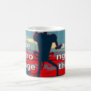 Patriotic USA Hope Graphic Art Print Design Kaffeetasse