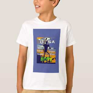 Patriotic USA Hope Graphic T-Shirt