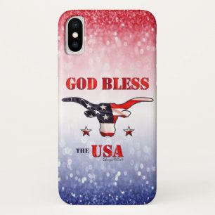 Patriotic USA - Longhorn Steer Case-Mate iPhone Ca Hülle