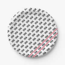 Patriotic USA Pattern Olympischer Sport Spaß