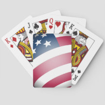 Patriotic USA Red White, Blue Flag Streifen, Stars