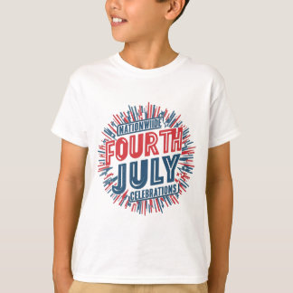 Patriotic Vibes: Amerikanische Unabhängigkeitstag  T-Shirt