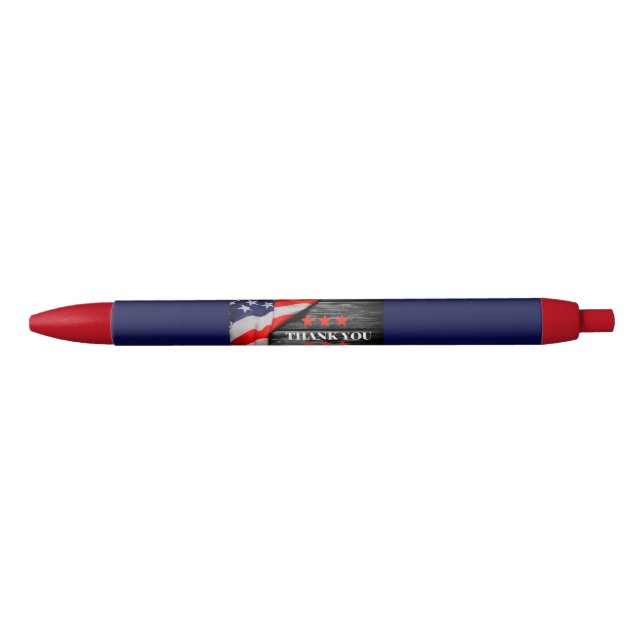 Patriotic Vielen Dank Kugelschreiber (Vorderseite)