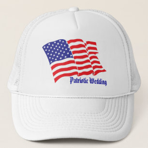 Patriotic Wedding Truckerkappe