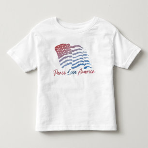 Patriotic White T - Shirt