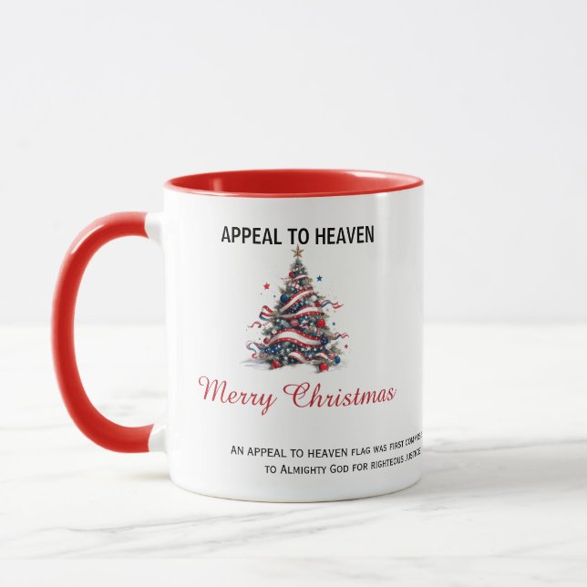 Patriotic Xmas Tree ATH1 with origin ed MUG (Gauche)