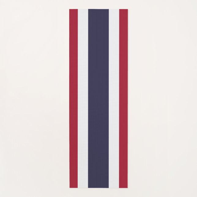 Patriotic Yoga Mats with flag of Thailand Yogamatte (Vorderseite)