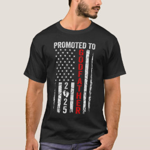 Patriotic zum ersten Mal für Godvater 2025 Ne T-Shirt