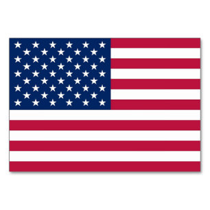 Patriotique, carte spéciale avec Drapeau des Etats