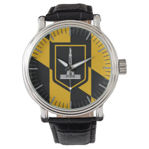 Patriotique, montre spéciale avec Drapeau de Balti