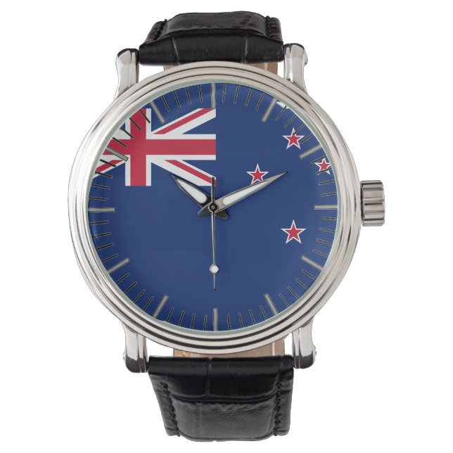 Patriotique, montre spéciale avec Drapeau de Nouve (devant)