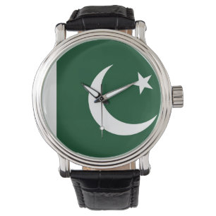 Patriotique, montre spéciale avec Drapeau du Pakis