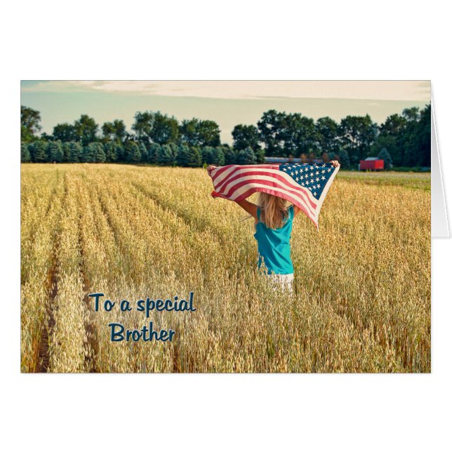 Patriotique pour Frère (Devant horizontal)