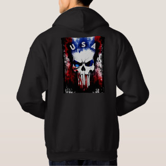 Patriotique Punisher (USA) Sweat - shirt à capuche