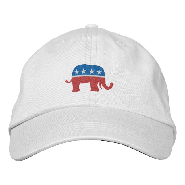 Patriotique républicain / Casquette électoral par  (Devant)