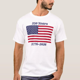 Patriotisch 250 Jahre 1776-2026 T-Shirt