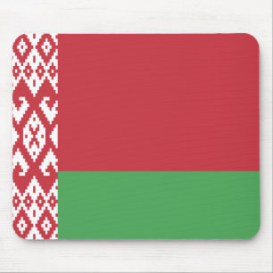 Patriotisch belarussische Flagge Maus Pad Mousepad