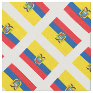 Patriotisch: Flagge Ecuadors Stoff