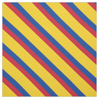 Patriotisch: Flagge Kolumbiens Stoff