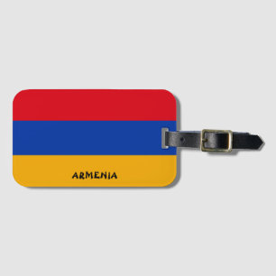 Patriotisch für armenische Nationalflagge Gepäckanhänger