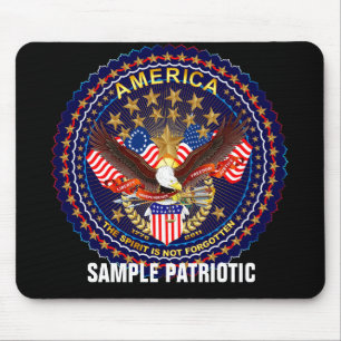  Patriotisch  Mousepad