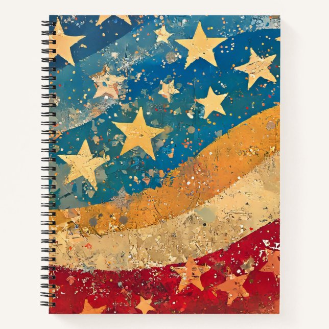 Patriotisch Notizbuch (Vorderseite)